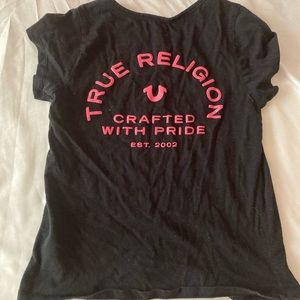 True religion black shirt